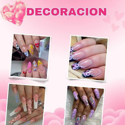 Decoración maquillaje de uñas