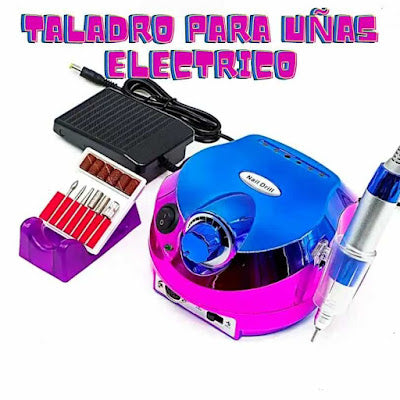 Kit Pulidor De Uñas Eléctrico Profesion