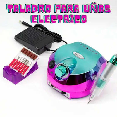 Kit Pulidor De Uñas Eléctrico Profesion