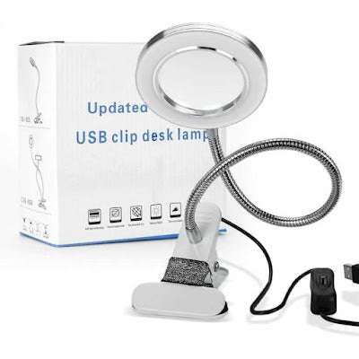 Lampara LED con lupa