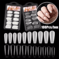 set uñas postizas press on lampara-uv