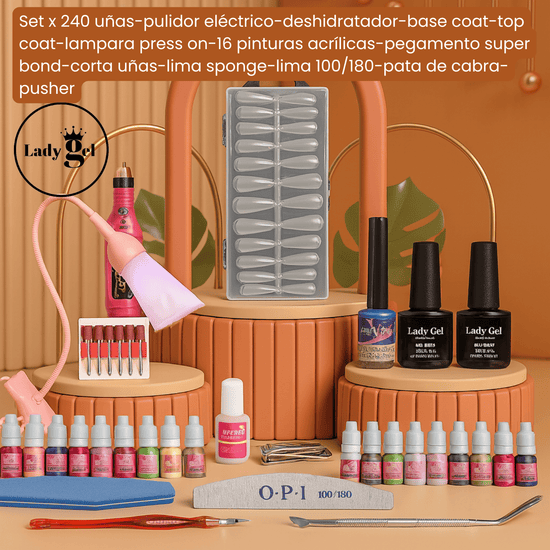uñas press on transparentes base top