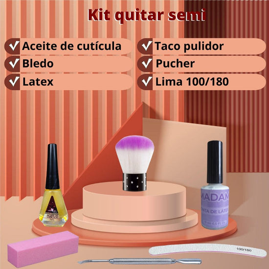 Set quitar manicure